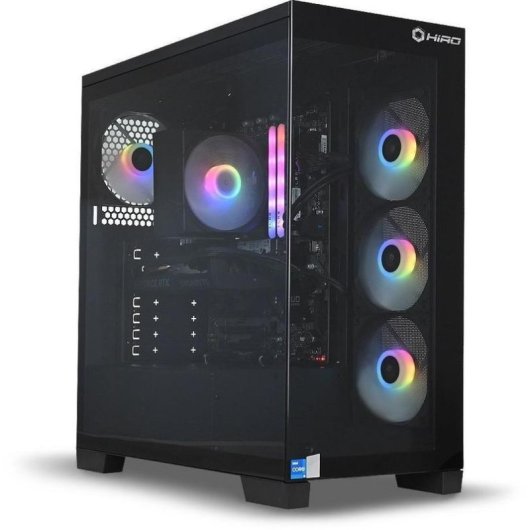 PC Sobremesa Hiro Aurora Intel Core i5-14400F 16GB 1TB SSD RTX 5060 Windows 11 WiFi