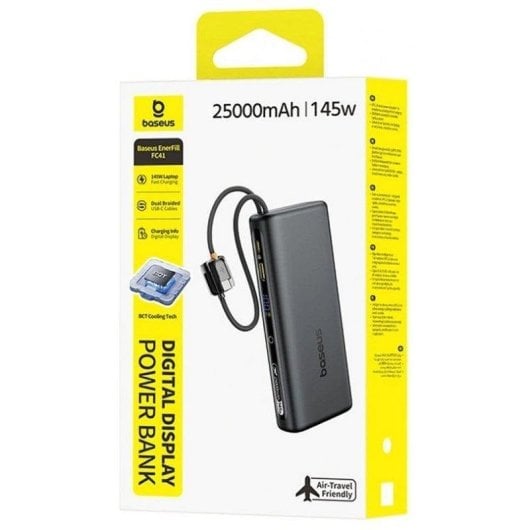 Power Bank Baseus EnerFill FC41 25000mAh 145W Cavi USB-C Integrati