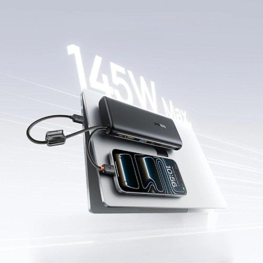 Power Bank Baseus EnerFill FC41 25000mAh 145W Cavi USB-C Integrati