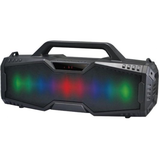 Altavoces Rebeltec SoundBox 420 Bluetooth 30W RGB con radio y micrófono
