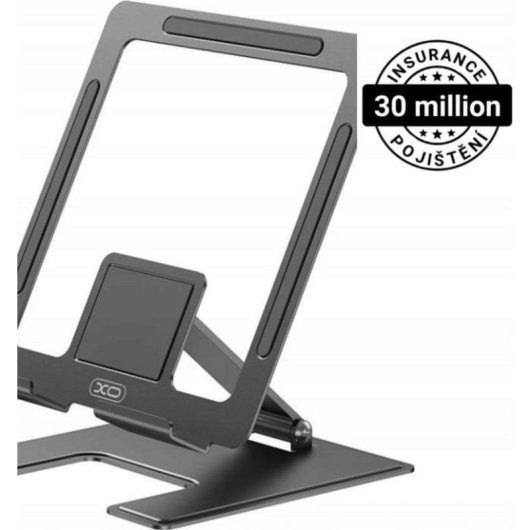 Tablet-Halterung XO C136 Schwarz Verstellbar Faltbar