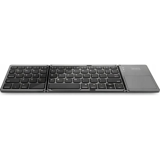 Teclado Zenwire Slim WLK-615 Bluetooth dobrável com teclas retroiluminadas