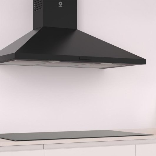 Campana extractora Balay piramidal 98cm 3 velocidades LED botão