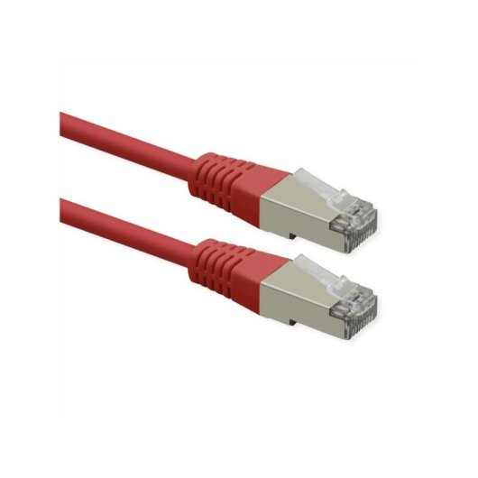 Netzwerkkabel Roline S/FTP Cat6 PoE 20 m rot