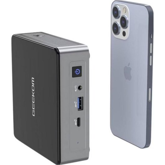 Barebone Geekom Mini Air12-PT7505 Intel Pentium Gold 7505 16GB DDR5 RAM SD HDMI USB-C