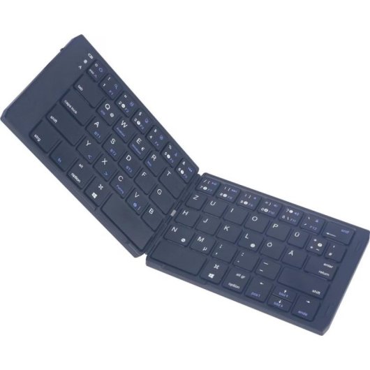 Teclado C&T Two-fold DF007 plegable inalámbrico Bluetooth compacto