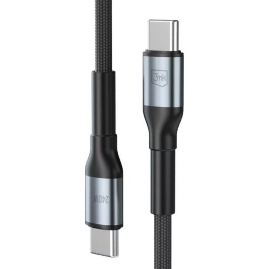 Cavo USB-C a USB-C 3MK Hyper Cable N-SERIES 1 m 240W
