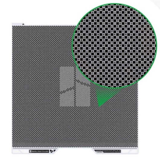 Kalibrierplatte Bambu Lab H2 Vision Encoder FAP031-V1