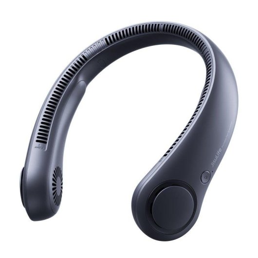 Mini Ventilatore da Collo Senza Pale JisuLife Life 3 4000mAh Blu 5 Velocità