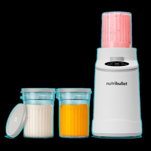 Machine à glaces NutriBullet Chill NBD0503W 500W 0.47 l 3 bacs Blanc