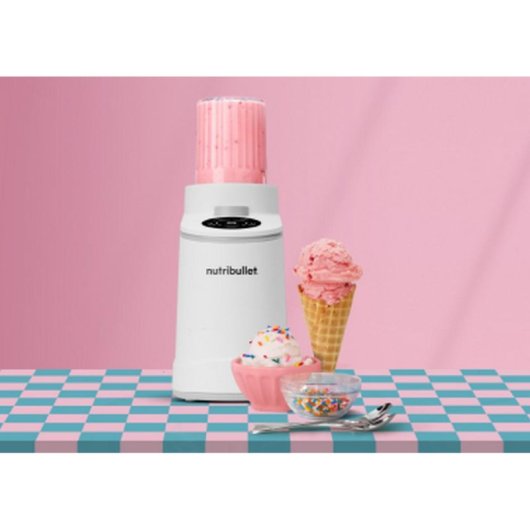 Machine à glaces NutriBullet Chill NBD0503W 500W 0.47 l 3 bacs Blanc