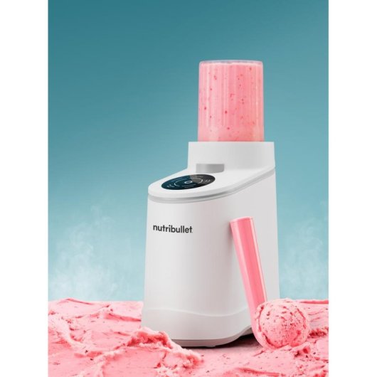 Machine à glaces NutriBullet Chill NBD0503W 500W 0.47 l 3 bacs Blanc