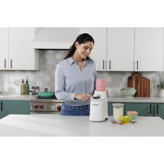 Machine à glaces NutriBullet Chill NBD0503W 500W 0.47 l 3 bacs Blanc