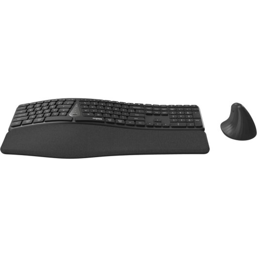 Tastatur Rapoo KX Mini kabellos RF QWERTY beleuchtet wiederaufladbar