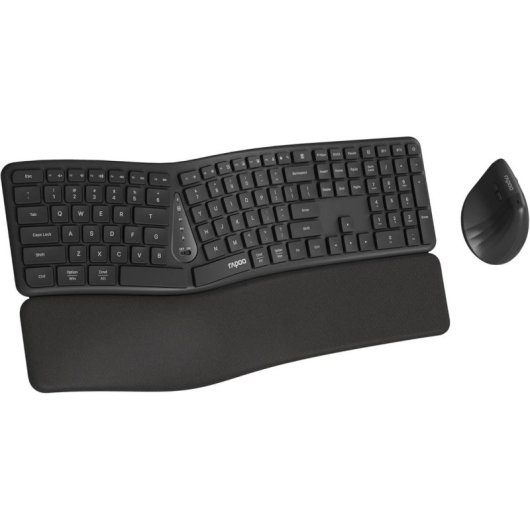 Tastatur Rapoo KX Mini kabellos RF QWERTY beleuchtet wiederaufladbar