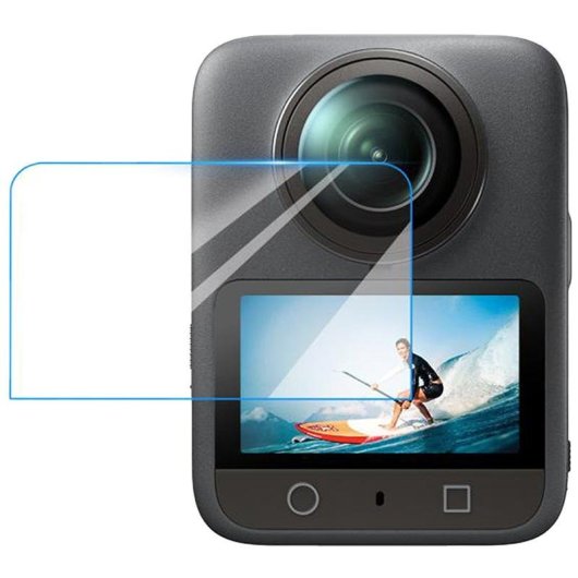Vetro temperato Puluz per DJI Osmo 360 (trasparente)