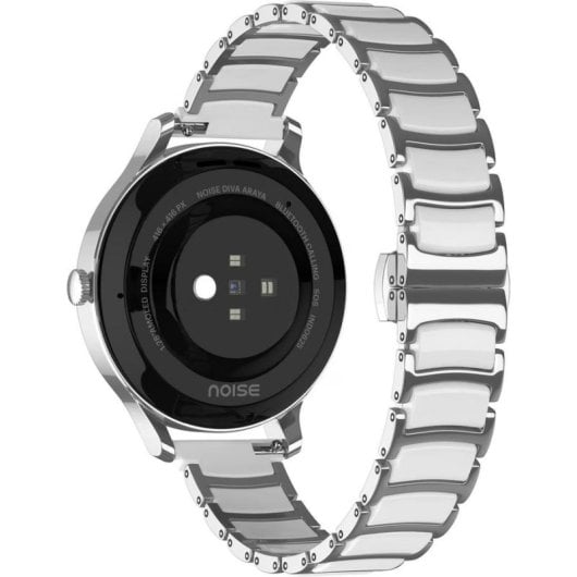 NoiseFit Diva Araya Bluetooth 1,28" Plata Correa Talla Única IP68 SpO2 Pulsómetro