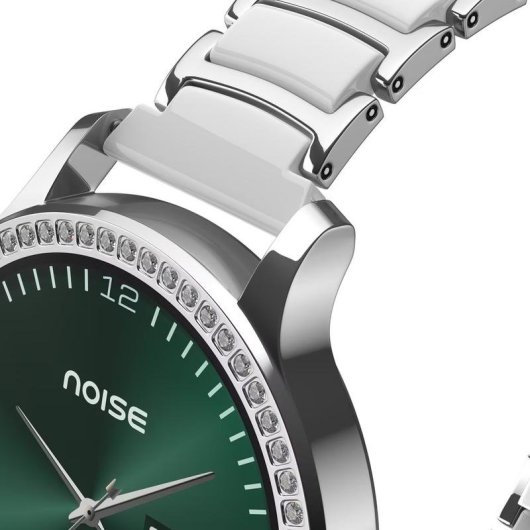 NoiseFit Diva Araya Bluetooth 1,28" Plata Correa Talla Única IP68 SpO2 Pulsómetro