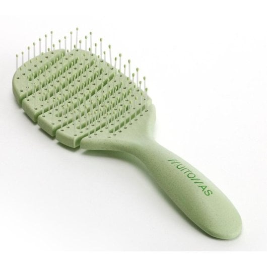 Spazzola Paddle Muitomas HAIRBRUSHLGN Verde per Adulti