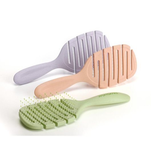 Spazzola Paddle Muitomas HAIRBRUSHLGN Verde per Adulti