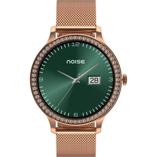 NoiseFit Diva Araya Bluetooth 1,28" Rosegold Correa Única IP68 SpO2 Pulsómetro