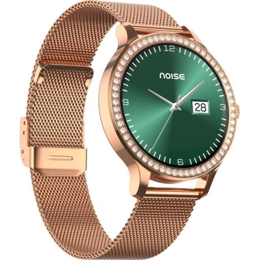 NoiseFit Diva Araya Bluetooth 1,28" Rosegold Correa Única IP68 SpO2 Pulsómetro