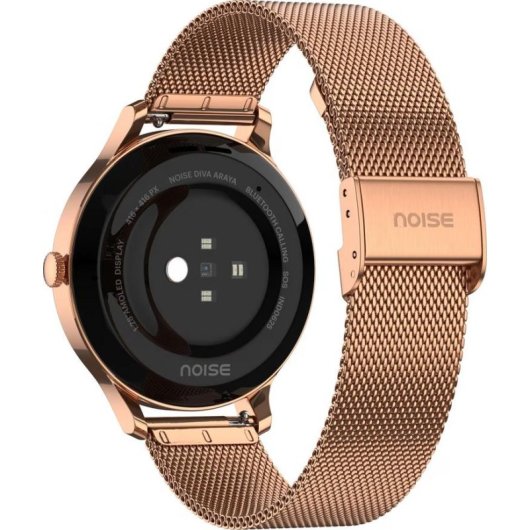 NoiseFit Diva Araya Bluetooth 1,28" Rosegold Correa Única IP68 SpO2 Pulsómetro