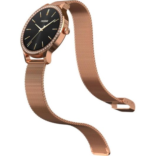 NoiseFit Diva Araya Bluetooth 1,28" Rosegold Correa Única IP68 SpO2 Pulsómetro