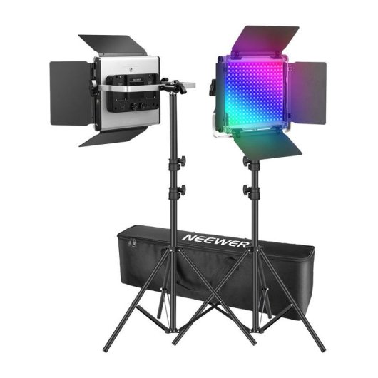 Kit d'éclairage LED Neewer 2×660 PRO II RGB 2×200cm