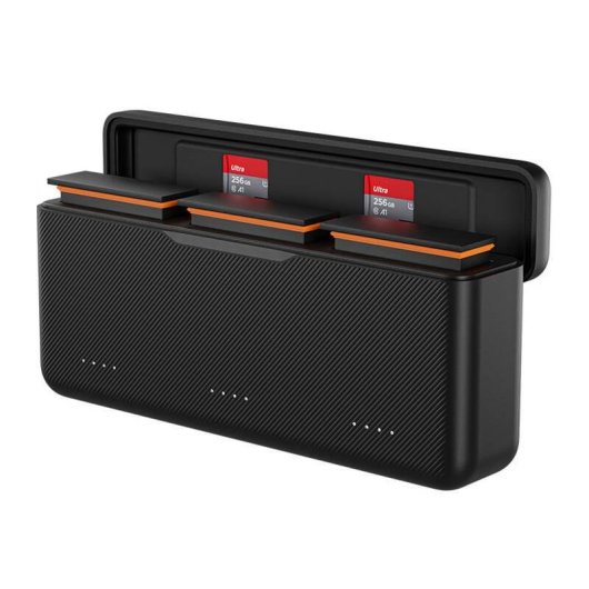 Caricatore Telesin 3-Batterie per DJI Action 4/3/5 Pro S0-BCG-02-TIS