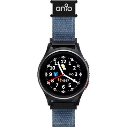 Pulsera ANIO 6 Lupus-Electronics Stell Blue Nylon 173 mm