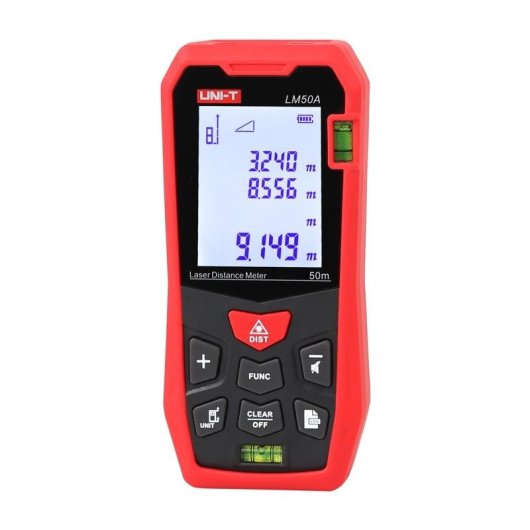 Láser telemétrico UNI-T LM50A 50 metros precisión 1 mm