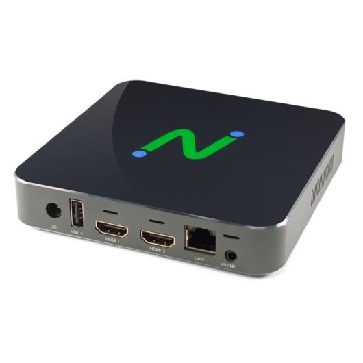 Barebone nComputing EX500W Intel Celeron N5095 8GB 64GB eMMC Wi-Fi 6