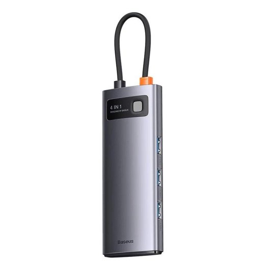 Hub Baseus 4 Ports USB 3.0 5Gbps Modell WKWG070013 mit USB-C Power