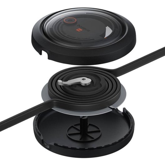 Cavo Baseus Free2Draw 3 in 1 USB a Micro+Lightning+USB-C 100W 1,1 m nero