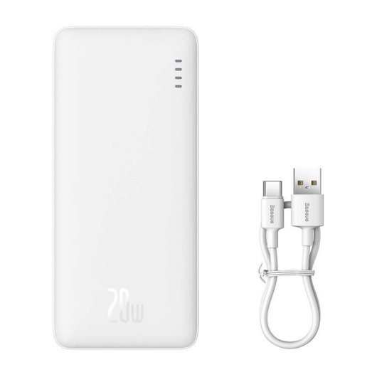 Powerbank Baseus Airpow 10000mAh 20W Weiß