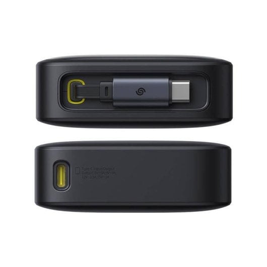 Powerbank Baseus OS Free2Pull 10000 mAh 30W + cable noir