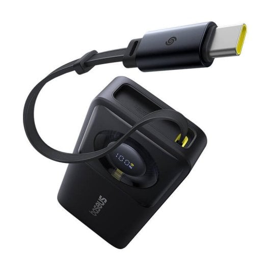 Powerbank Baseus OS Free2Pull 10000 mAh 30W + cable noir