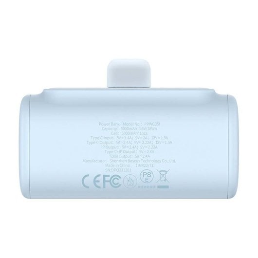 Powerbank Baseus Compact IP 5000mAh 20W Blau