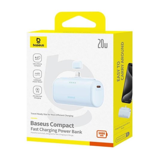 Powerbank Baseus Compact IP 5000mAh 20W Blau