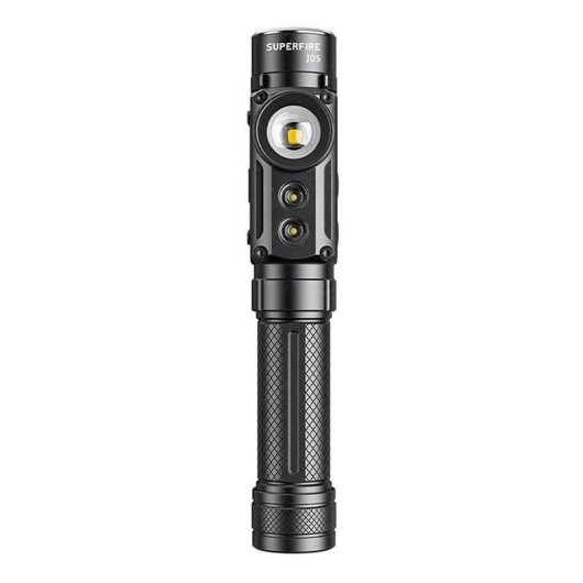 Linterna Superfire J05 380+450 lm 4 modos USB-C