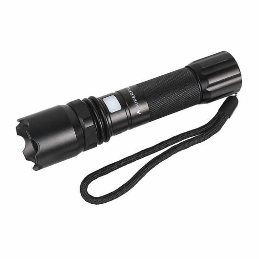 Lanterna Superfire A10 550 lúmens USB 100-200 m 5 modos