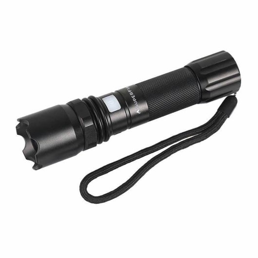 Lanterna Superfire A10 550 lúmens USB 100-200 m 5 modos