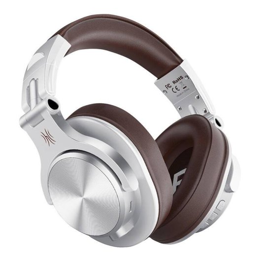 Auriculares OneOdio A70 inalámbricos Bluetooth 5.2 con cancelación de ruido marrón