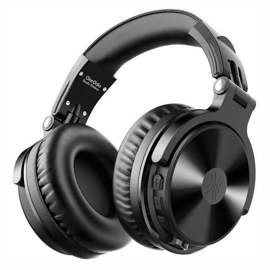 Auriculares OneOdio Pro C inalámbricos Bluetooth 5.2 con micrófono y diseño plegable negros