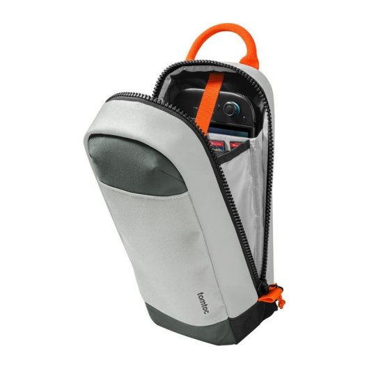Bolsa de viaje TOMTOC GameOn-G49 para Nintendo Switch 2, 3L, Gris