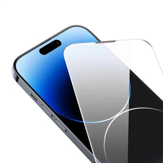 Verre Trempé Baseus Corning pour iPhone 14 Pro Max avec Filtre Anti-Poussière
