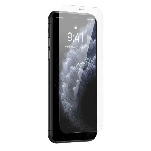 Verre Trempé Baseus 0.3mm pour iPhone XS Max / 11 Pro Max (2 unités)