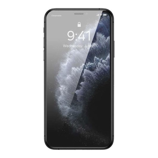 Verre Trempé Baseus 0.3mm pour iPhone XS Max / 11 Pro Max (2 unités)