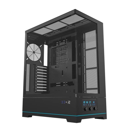 PC-Gehäuse Darkflash DY451L Big Tower ATX ohne Lüfter schwarz